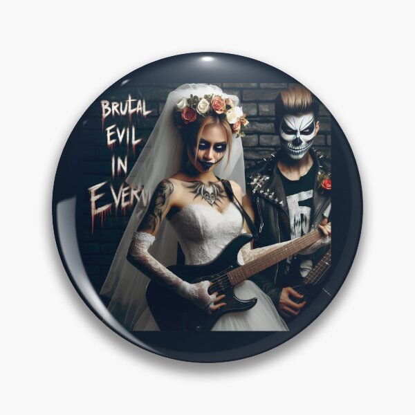Item preview, Gothic Bride Guitar Couple designed and sold by Voodoo Store Paranormal Collections.