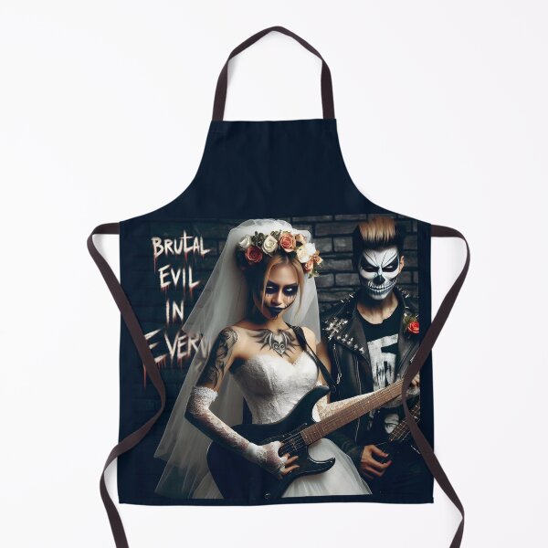 Item preview, Gothic Bride Guitar Couple designed and sold by Voodoo Store Paranormal Collections.