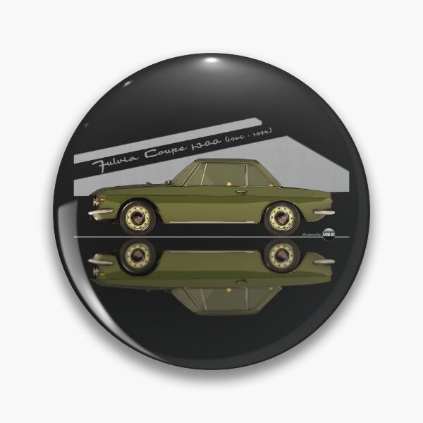 Item preview, Fulvia Coupé 1300 - 1965 -1974 - (Verde Cascine) – Rally Roots in Style designed and sold by Azaziel.