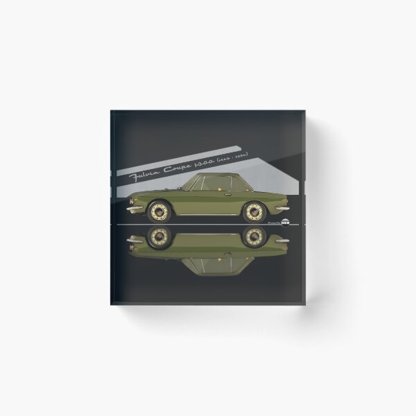 Item preview, Fulvia Coupé 1300 - 1965 -1974 - (Verde Cascine) – Rally Roots in Style designed and sold by Azaziel.