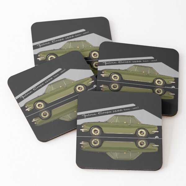 Item preview, Fulvia Coupé 1300 - 1965 -1974 - (Verde Cascine) – Rally Roots in Style designed and sold by Azaziel.
