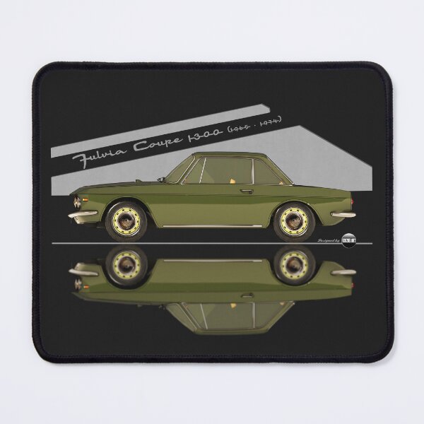 Item preview, Fulvia Coupé 1300 - 1965 -1974 - (Verde Cascine) – Rally Roots in Style designed and sold by Azaziel.
