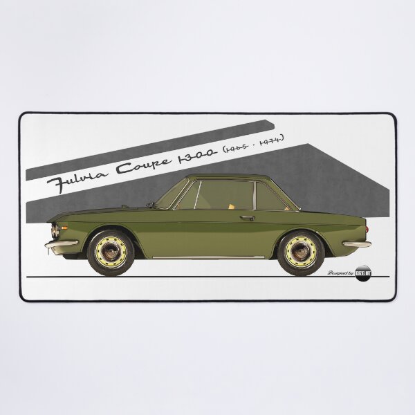 Item preview, Fulvia Coupé 1300 - 1965 -1974 - (Verde Cascine) – Rally Roots in Style designed and sold by Azaziel.