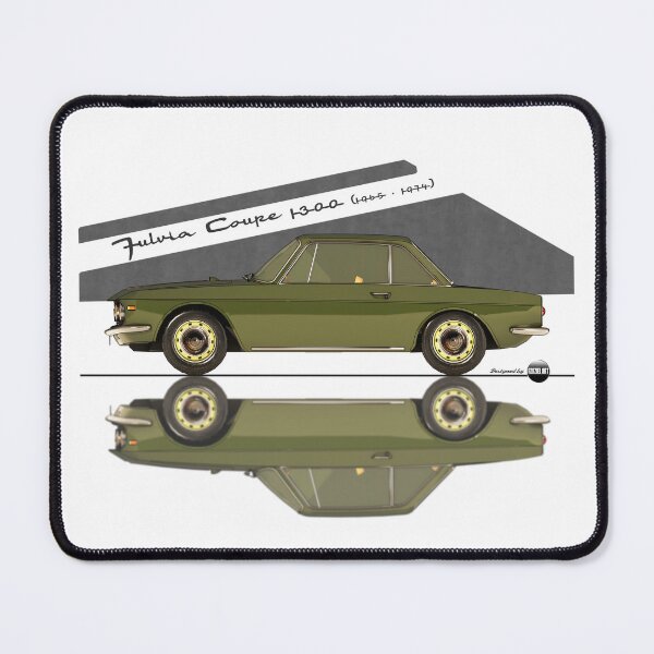 Item preview, Fulvia Coupé 1300 - 1965 -1974 - (Verde Cascine) – Rally Roots in Style designed and sold by Azaziel.