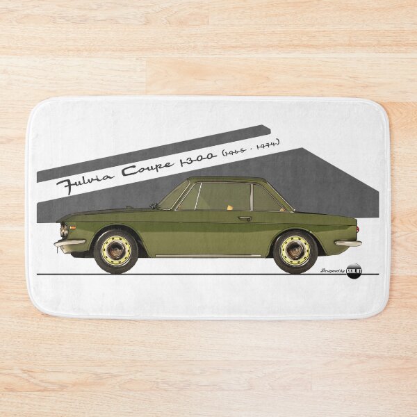 Item preview, Fulvia Coupé 1300 - 1965 -1974 - (Verde Cascine) – Rally Roots in Style designed and sold by Azaziel.