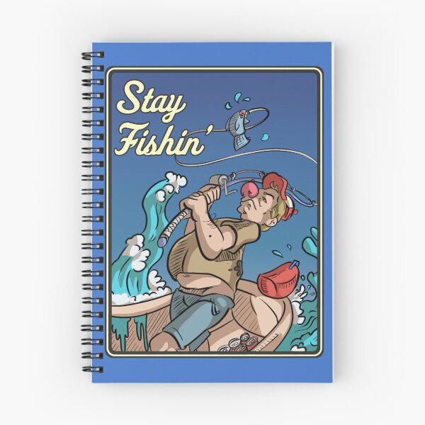 Item preview, Stay Fishin' designed and sold by BirdsofBurbs.
