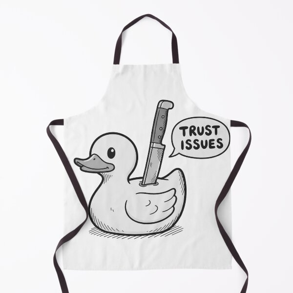 Item preview, Trust Issues Rubber Duck designed and sold by Owcomm.