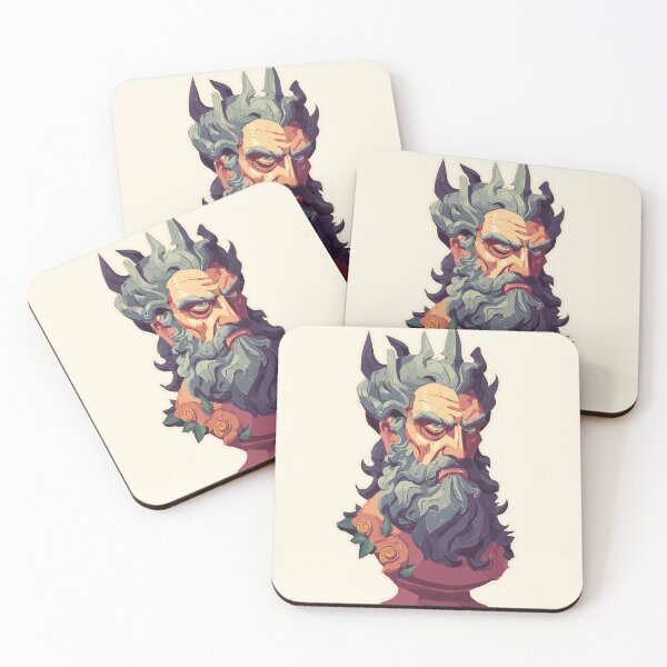 Item preview, Sea God Poseidon designed and sold by bapupa.