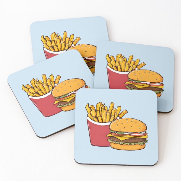 Item preview, Burgers and Fries designed and sold by aeaeaeae.