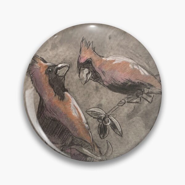 Item preview, Coffee and Cardinals  designed and sold by BirdsofBurbs.