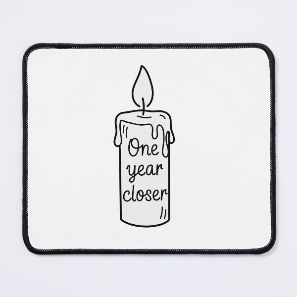 Item preview, One Year Closer Birthday Candle designed and sold by Owcomm.