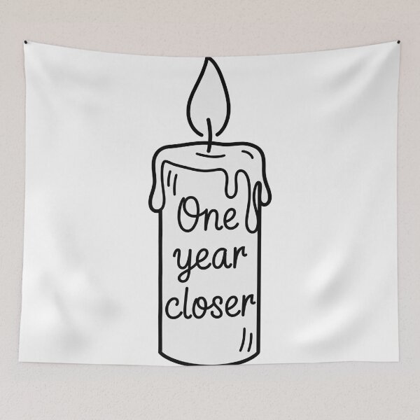 Item preview, One Year Closer Birthday Candle designed and sold by Owcomm.