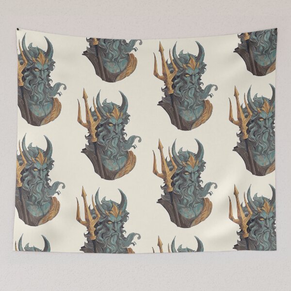 Item preview, Ocean God Poseidon designed and sold by bapupa.