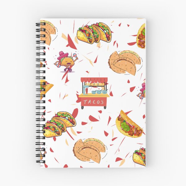 Item preview, Taco Party Pattern with Spicy Dried Chili Vibes designed and sold by JustMerry.