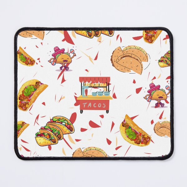 Item preview, Taco Party Pattern with Spicy Dried Chili Vibes designed and sold by JustMerry.
