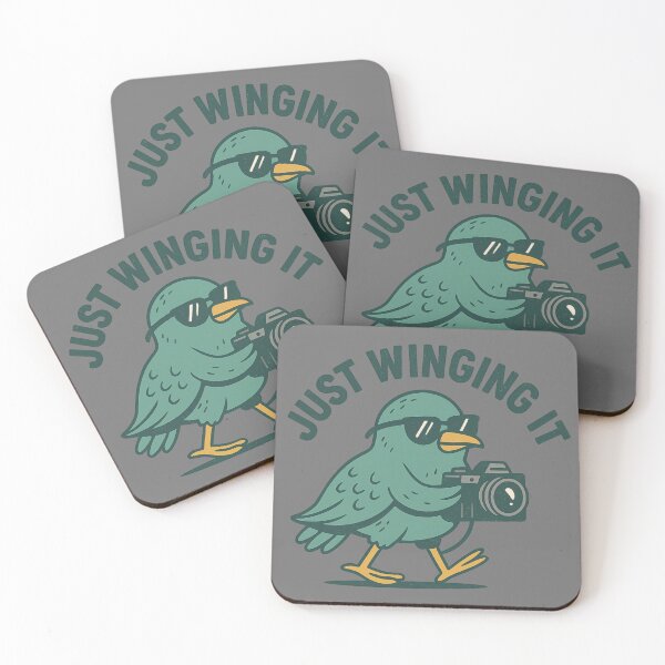 Item preview, Just winging it bird designed and sold by NessaCiaoKakao.