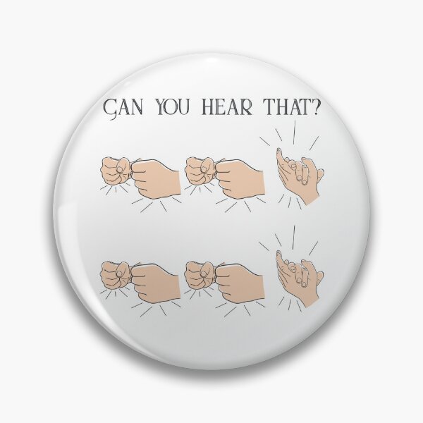 Item preview, Can you hear that we will rock you - Stomp stomp clap hands design designed and sold by aStro678.