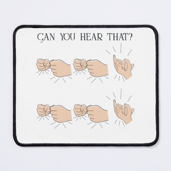 Item preview, Can you hear that we will rock you - Stomp stomp clap hands design designed and sold by aStro678.