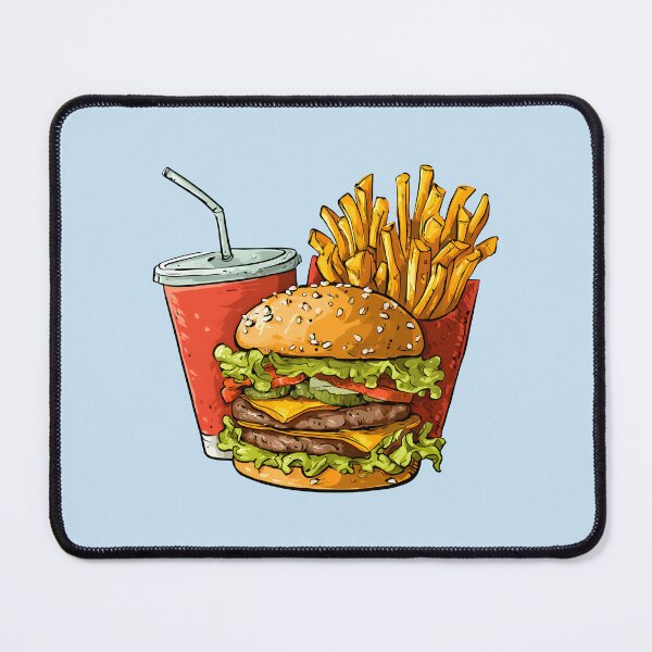 Item preview, Burgers and Fries designed and sold by aeaeaeae.