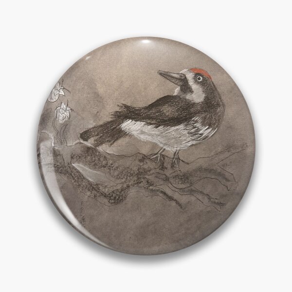 Item preview, Acorn Woodpecker Background designed and sold by BirdsofBurbs.
