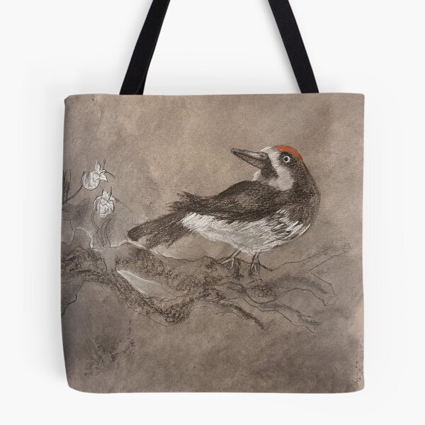 Item preview, Acorn Woodpecker Background designed and sold by BirdsofBurbs.