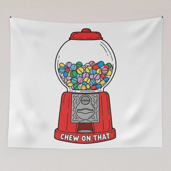 Item preview, Chew On That Gumball Machine Pills designed and sold by Owcomm.