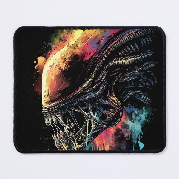 Item preview, Xenomorph Alien Franchise Romulus Sci-fi colorful design designed and sold by Senpaiwaves.