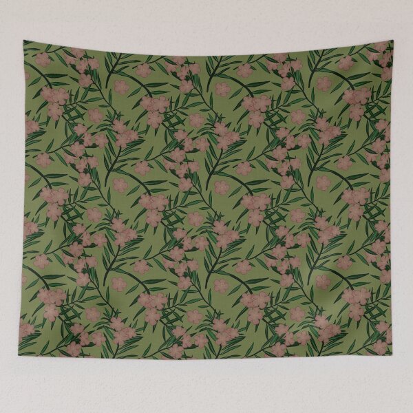 Item preview, Oleander Muted Green designed and sold by sarahsdesigns02.