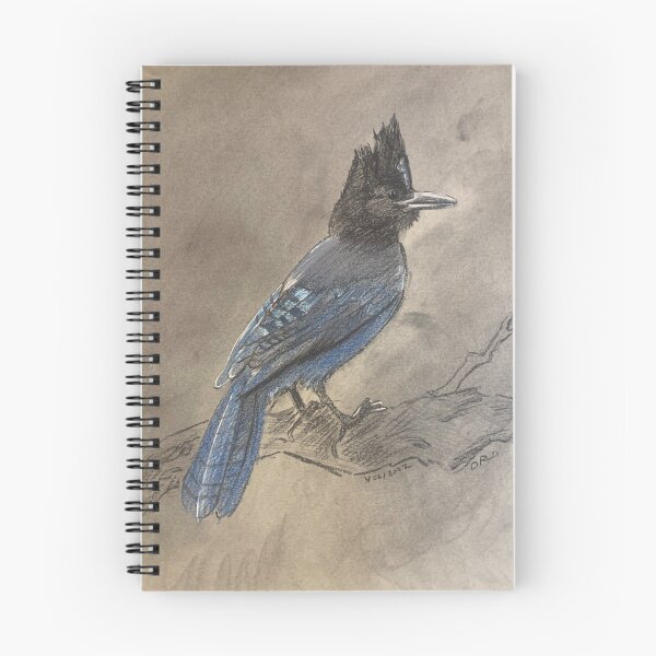 Item preview, Steller's Jay Background designed and sold by BirdsofBurbs.