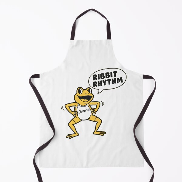 Aperçu de l'œuvre Ribbit Rhythm Jazzercise Frog créée et vendue par Owcomm.