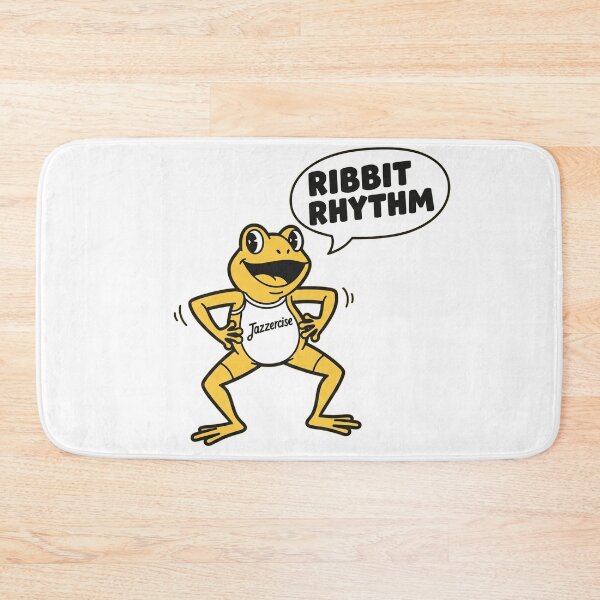 Artikelvorschau, Ribbit Rhythm Jazzercise Frosch entworfen und verkauft von Owcomm.