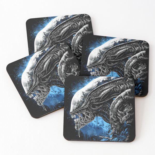 Item preview, Xenomorph Alien Franchise Romulus Sci-fi colorful design designed and sold by Senpaiwaves.
