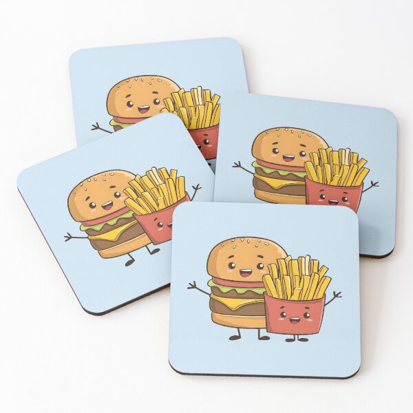 Item preview, Cute Burgers and Fries designed and sold by aeaeaeae.