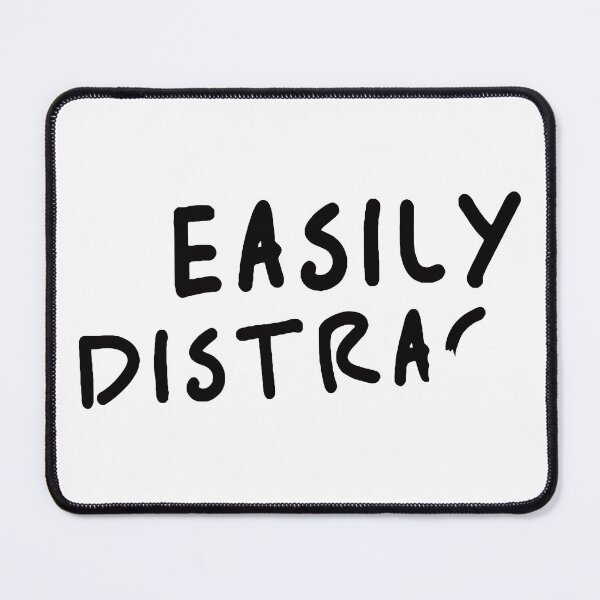 Item preview, Easily Distracted designed and sold by Angry Swan Designs.