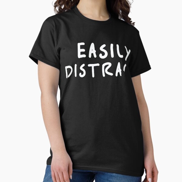 Item preview, Easily Distracted designed and sold by Angry Swan Designs.