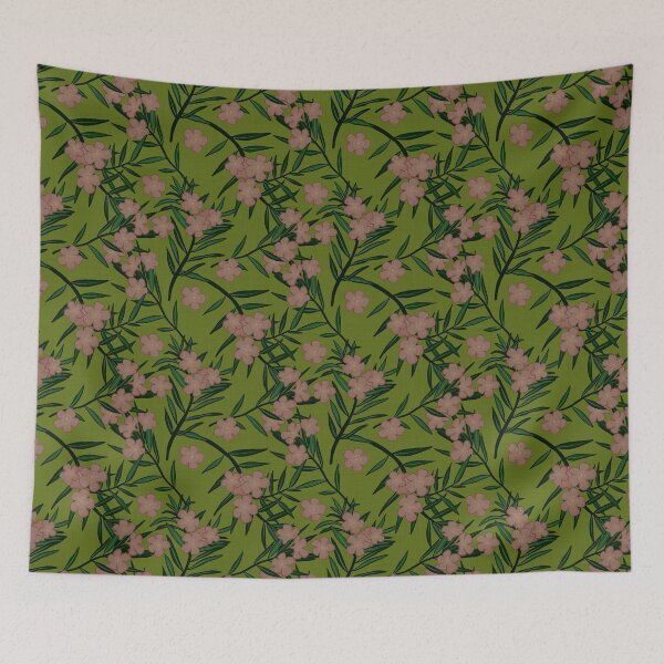 Item preview, Oleander Fresh Green designed and sold by sarahsdesigns02.