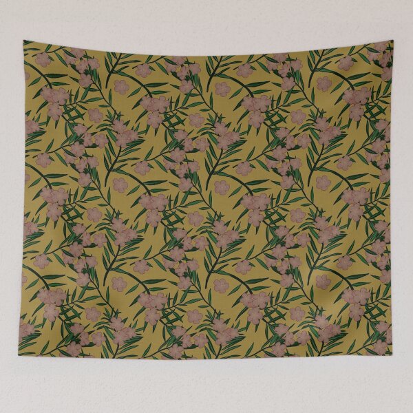 Item preview, Oleander Mustard Yellow designed and sold by sarahsdesigns02.