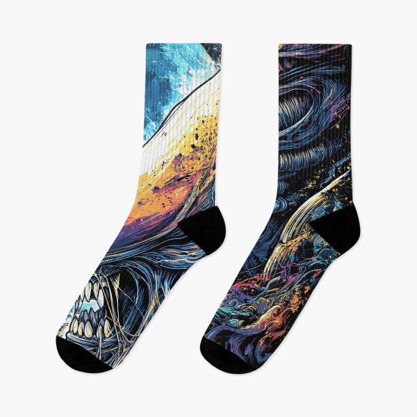 Item preview, Xenomorph Alien Franchise Romulus Sci-fi colorful design designed and sold by Senpaiwaves.