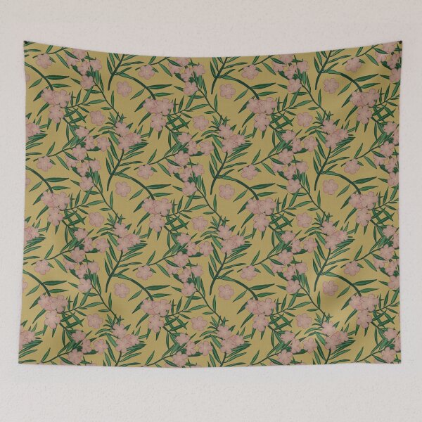 Item preview, Oleander Pastel Yellow designed and sold by sarahsdesigns02.