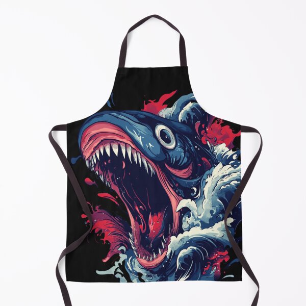 Item preview, Oceanic beast surrounded by red splashes designed and sold by JustaKiss822.