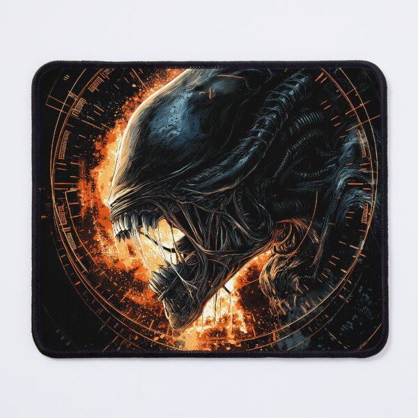 Item preview, Xenomorph Alien Franchise Romulus Sci-fi colorful design designed and sold by Senpaiwaves.