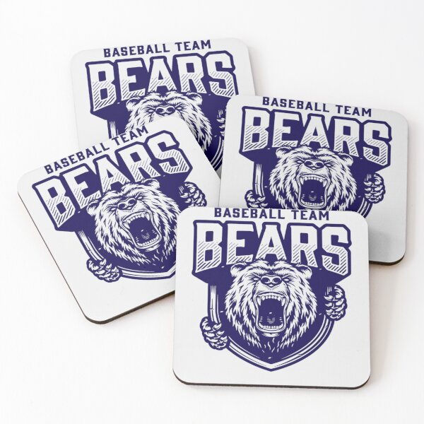 Item preview, Baseball Team Bear Mascot designed and sold by wesdesignshop.