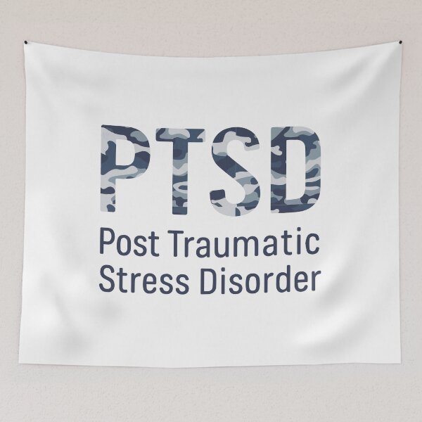 Item preview, PTSD Post-Traumatic Stress Disorder Awareness designed and sold by Callsign 84.