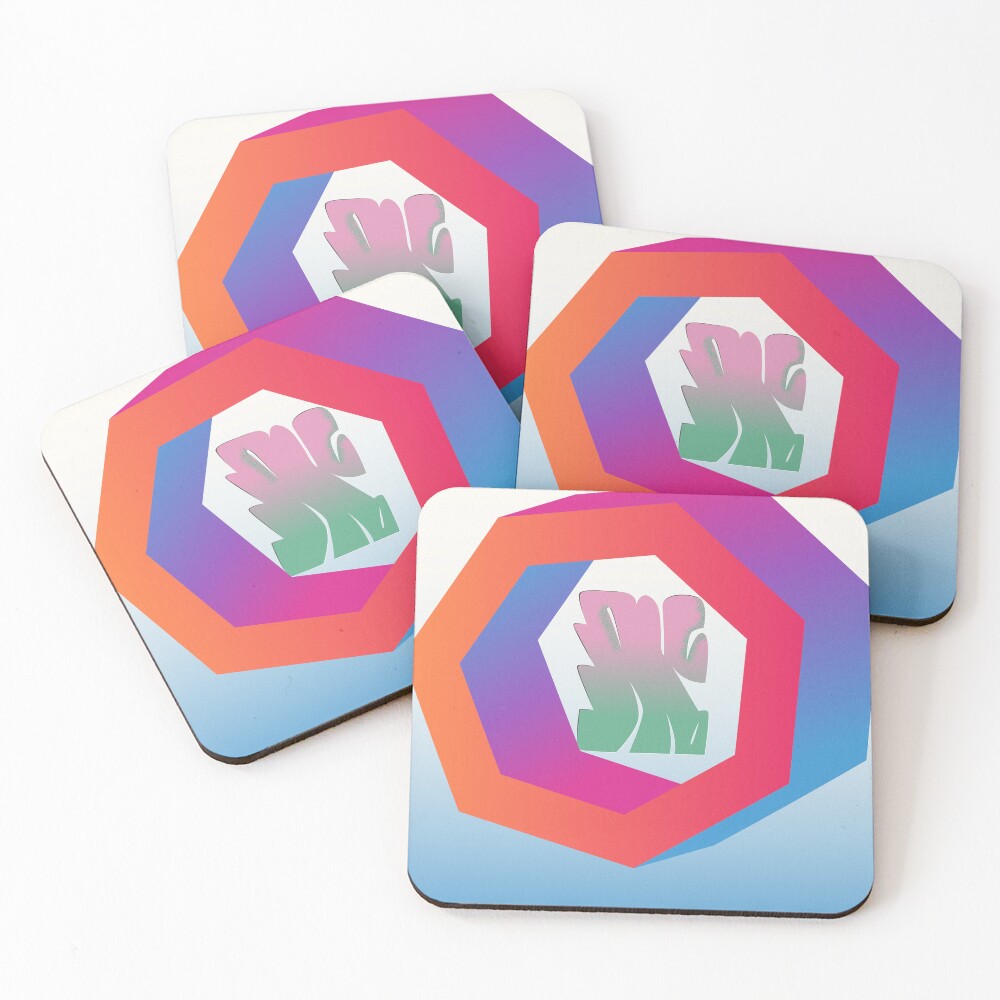 Item preview, Coasters (Set of 4) designed and sold by Pixelshoprom.