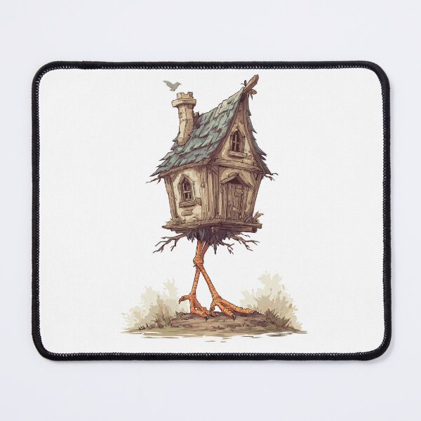 Item preview, Creepy Baba Yaga Hut designed and sold by bapupa.