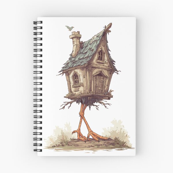 Item preview, Creepy Baba Yaga Hut designed and sold by bapupa.