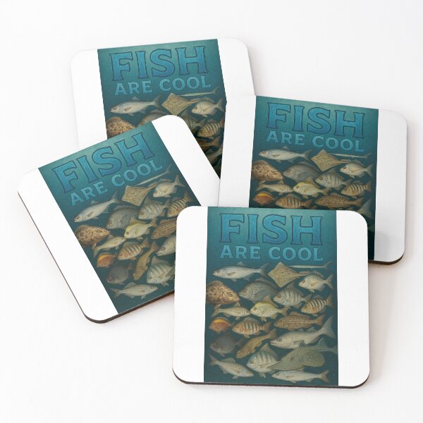 Item preview, Fish are Cool! 1 designed and sold by GrassoGraphics.