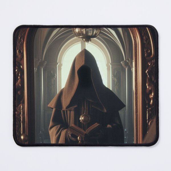 Item preview, Invisible Cloaked Figure – Mirror Reflection with No Image Fantasy Art designed and sold by ashokreddy343.
