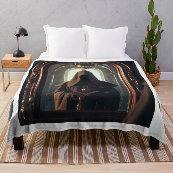 Item preview, Invisible Cloaked Figure – Mirror Reflection with No Image Fantasy Art designed and sold by ashokreddy343.