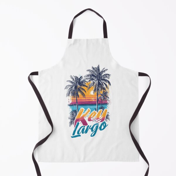 Item preview, Key Largo Florida Retro Sunset designed and sold by Blurbean.